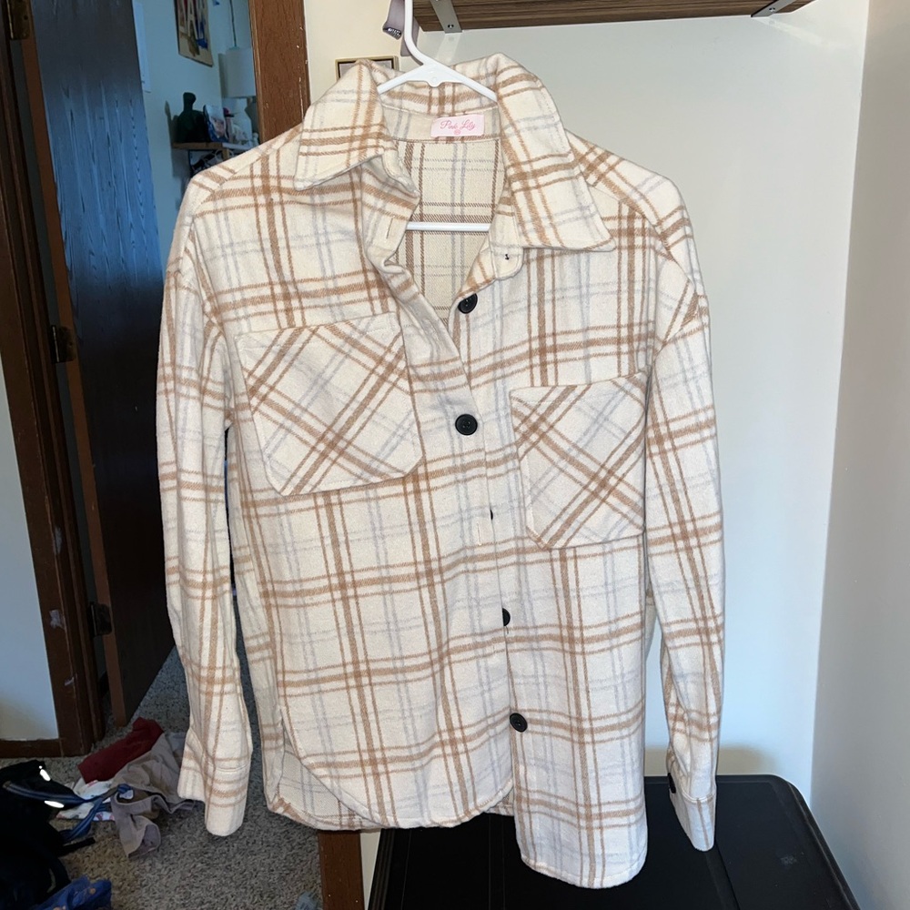Beige Shacket - image 1